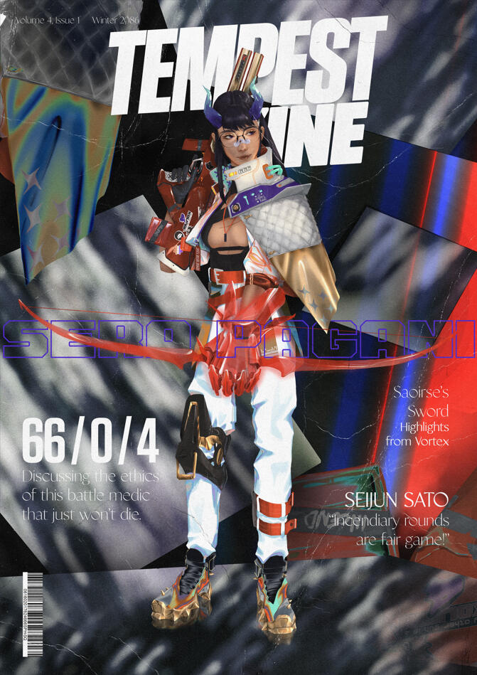 Tempest Zine Cover, 2023